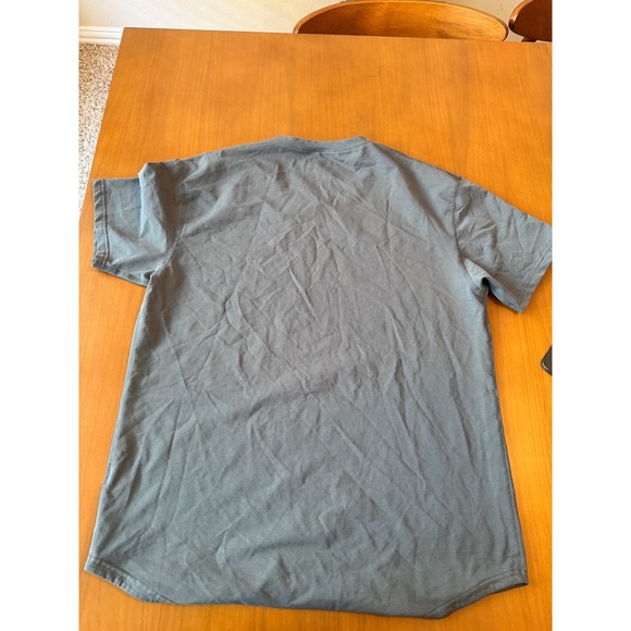 BYLT Premium Basics Drop Cut Lux V-Neck T-Shirt Mens XL Grey - Picture 3 of 3